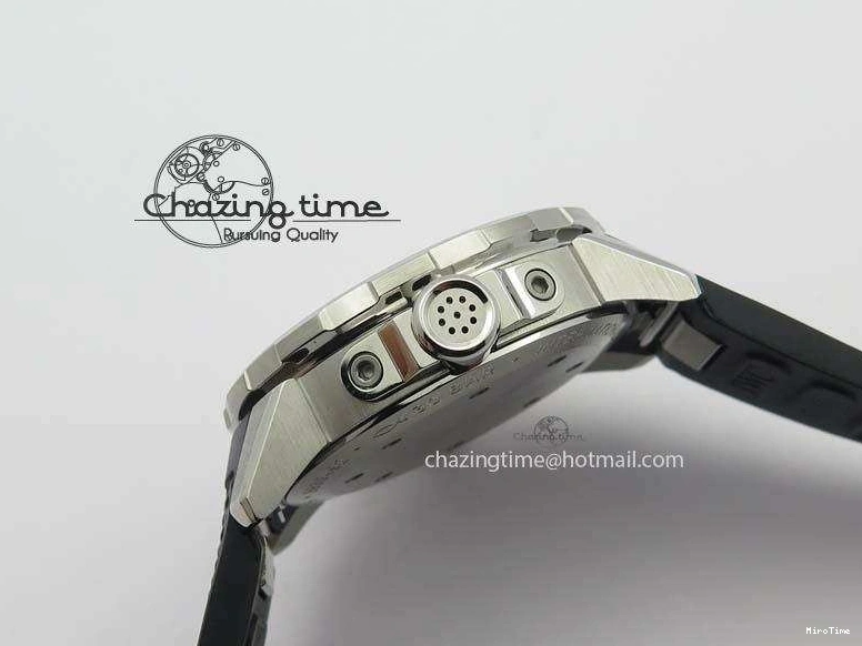 MIROTIME 0501 TechFriendly Aquatimer Automatic SS IW329003 V6F 1:1 Best Edition On Black Rubber Strap MIYOTA 7271
